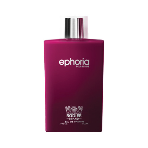 تصویر ادو پرفیوم زنانه رودیر مدل Euphoria با رایحهای شیرین، الهامگرفته از Calvin Klein، مناسب بانوان شیک