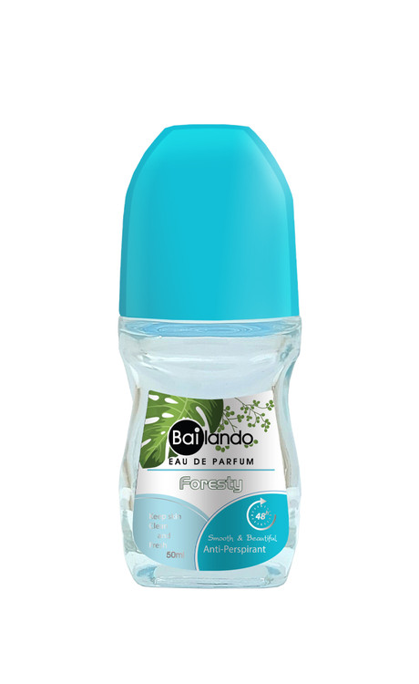 تصویر مام رولی ضد تعریق بایلندو مدل فورستی Foresty با حجم 50 میلی لیتر - رایحه خنک و تند مناسب آقایان و خانم ها