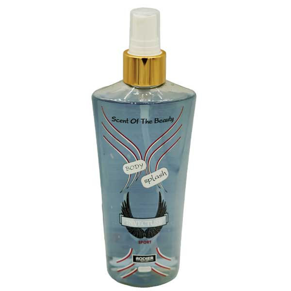 بادی اسپلش مردانه رودیر مدل INVICTUS حجم 250 میلی لیتر با رایحه خنک و ملایم