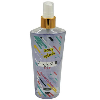 بادی اسپلش مردانه رودیر مدل Allor Men با رایحه خنک و الهامگرفته از Allure Homme Sport شنل