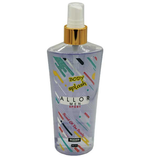 بادی اسپلش مردانه رودیر مدل Allor Men با رایحه خنک و الهامگرفته از Allure Homme Sport شنل