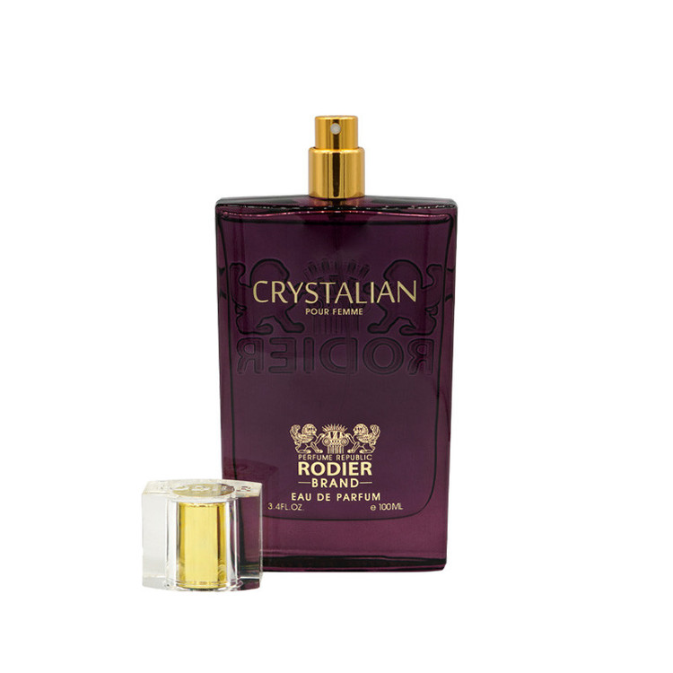 ادوپرفیوم زنانه رودیر مدل کریستالیان CRYSTALIAN حجم 100 میلی لیتر