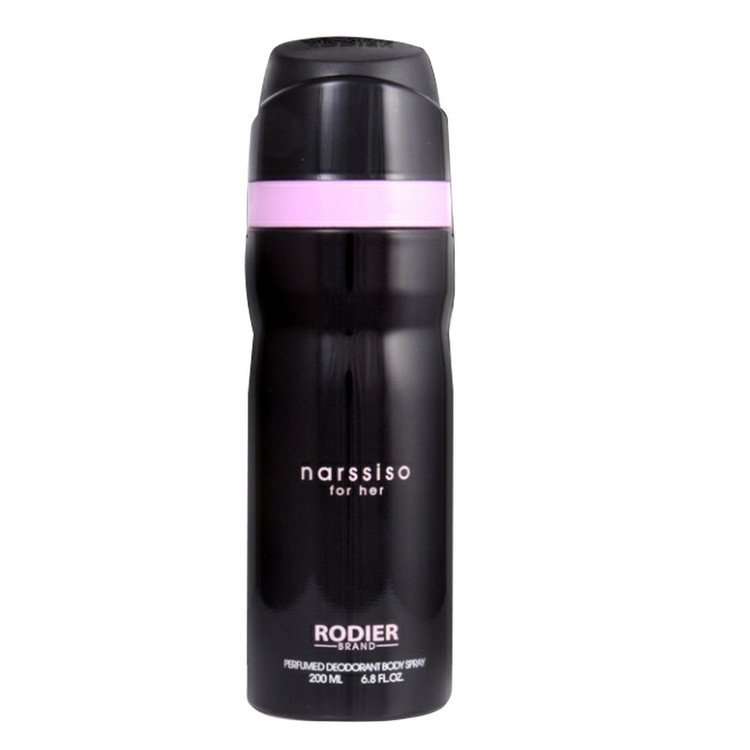 خرید اسپری بدن زنانه رودیر Narssiso | رایحه لطیف و ماندگار زنانه