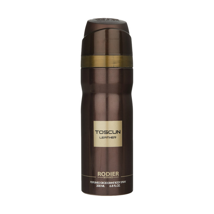 خرید اسپری بدن مردانه رودیر Toscun | رایحه گرم چرمی با ماندگاری بالا
