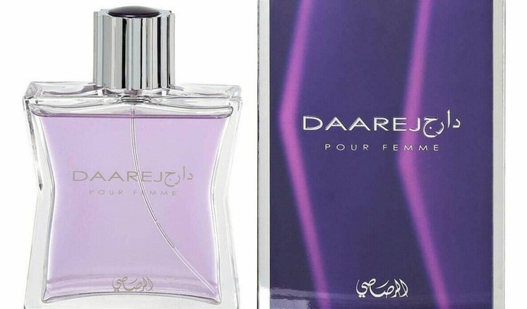 عطر زنانه دارج پور فم رصاصی | رایحه گرم و شرقی | نسخه لوزی میلیوس