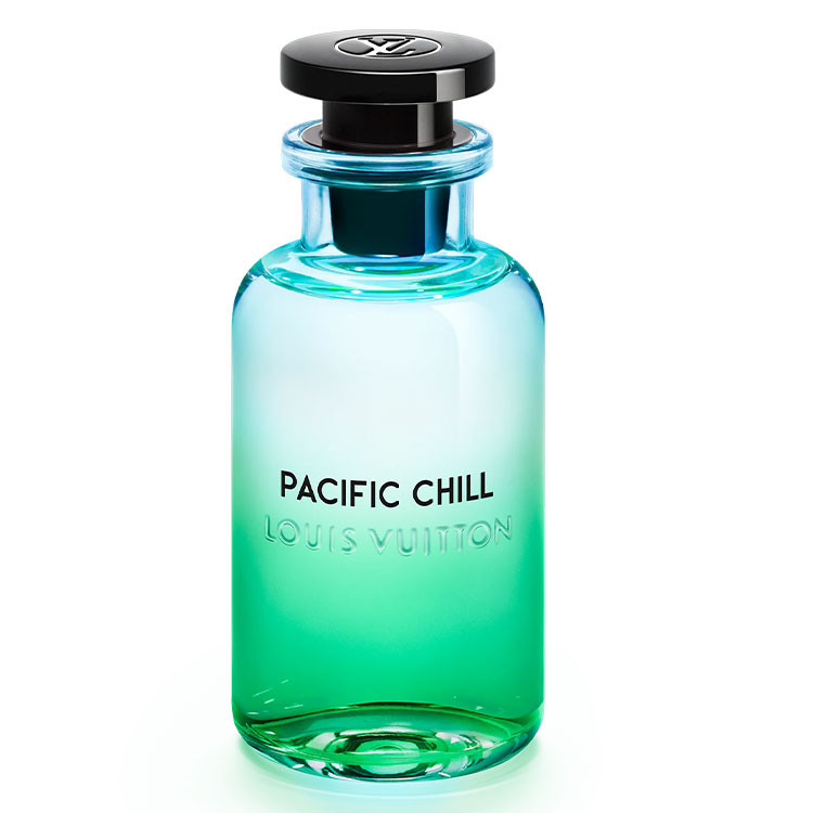 عطر Louis Vuitton Pacific Chill نسخه لوزی میلیوس با رایحه مرکباتی و سبز – مناسب تابستان و سبک زندگی طبیعی