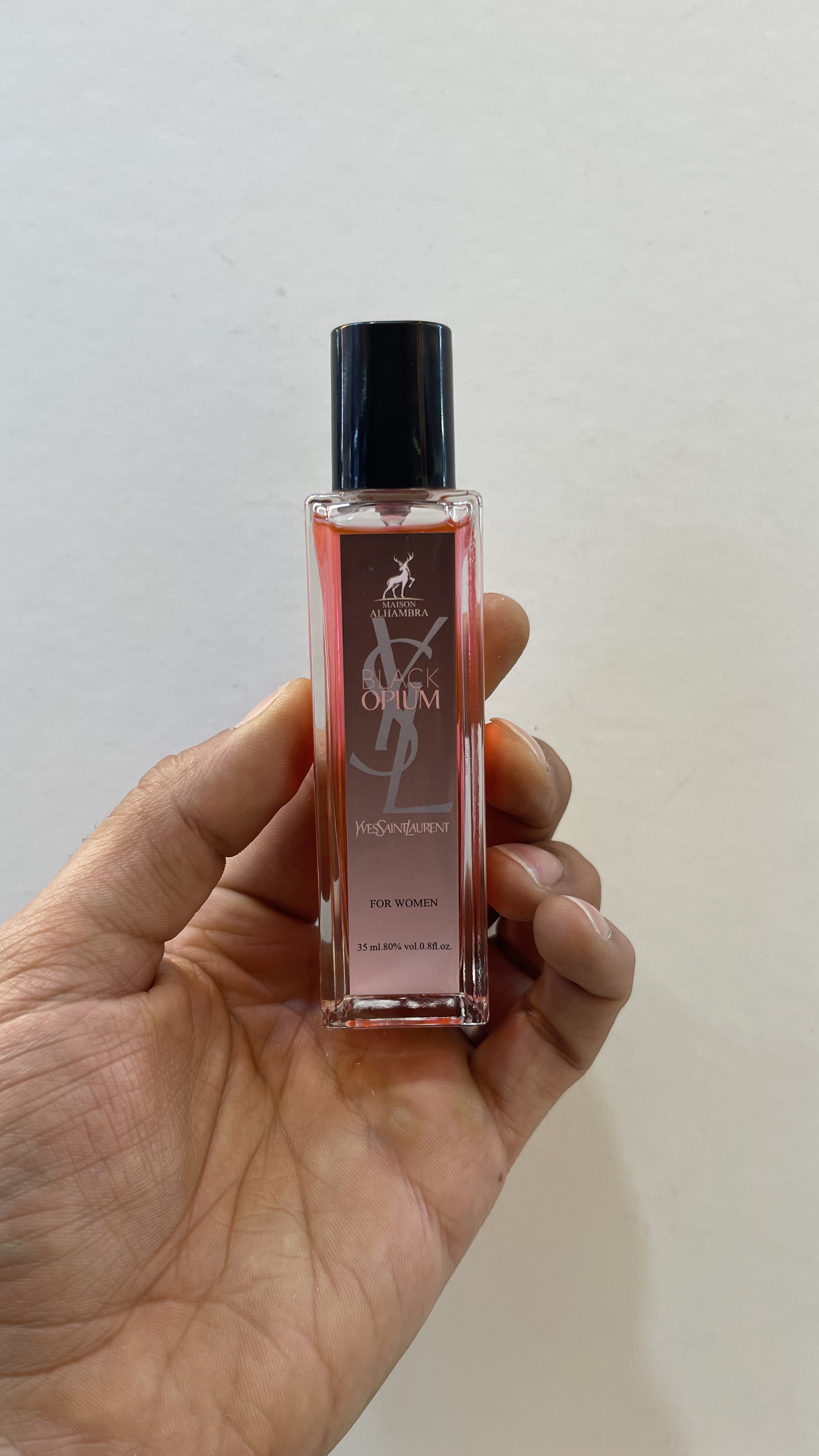 ادکلن 35 میل الحمبرا بلک‌اوپیوم