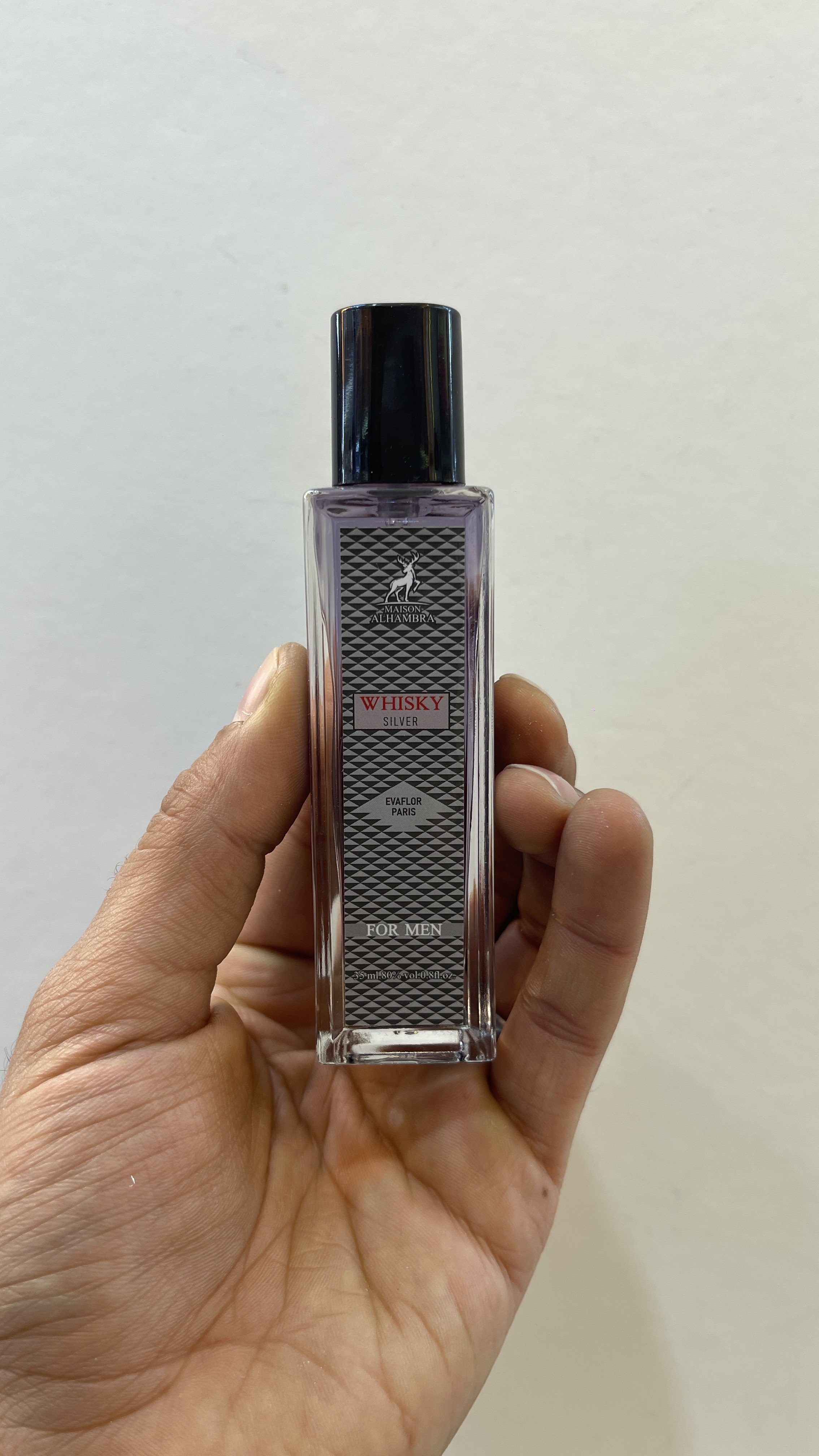 ادکلن 35 میل الحمبرا ویسکی سیلور