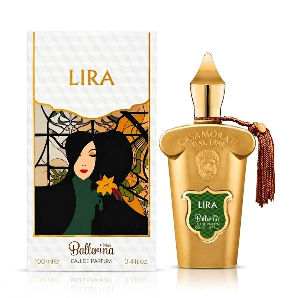 عطر زنانه بالرینا مدل Lira حجم 100 میلی لیتر با رایحه گرم و شیرین