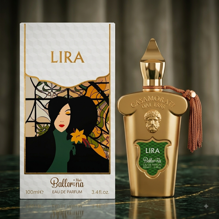 عطر زنانه بالرینا مدل Lira حجم 100 میلی لیتر با رایحه گرم و شیرین