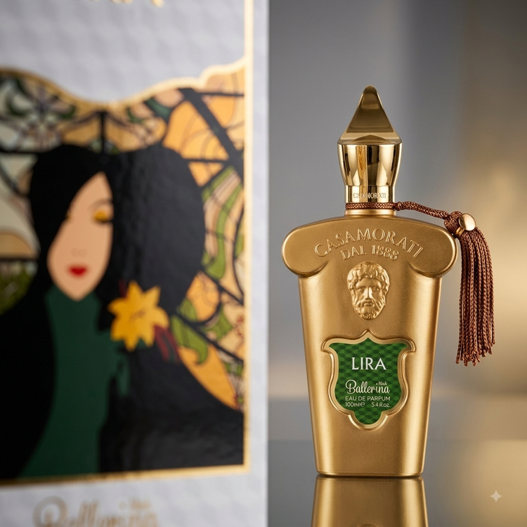 عطر زنانه بالرینا مدل Lira حجم 100 میلی لیتر با رایحه گرم و شیرین