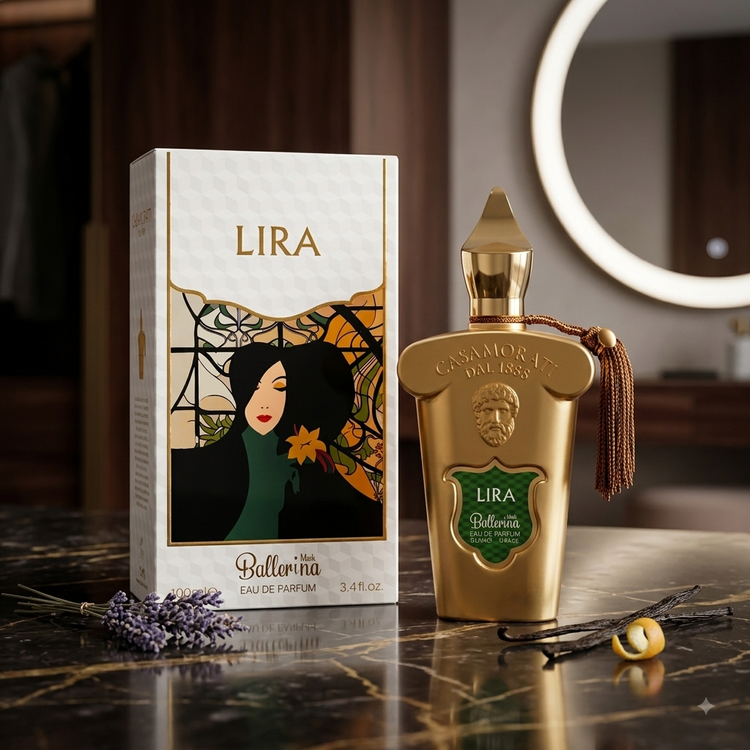 عطر زنانه بالرینا مدل Lira حجم 100 میلی لیتر با رایحه گرم و شیرین
