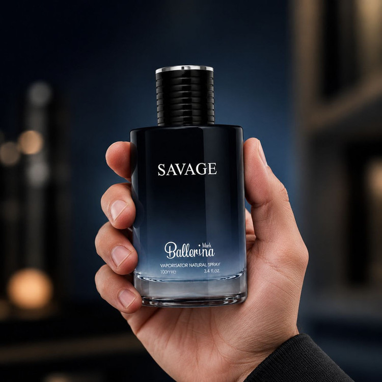 ادو پرفیوم مردانه بالرینا مدل Savage با رایحه تلخ حجم 100 میلی لیتر