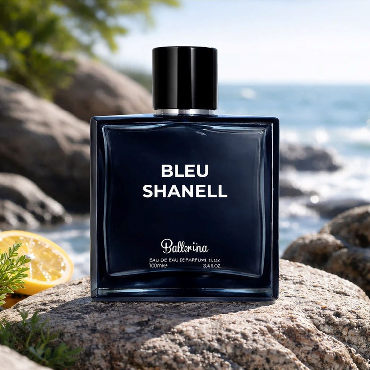 ادو پرفیوم مردانه بالرینا مدل BLEU SHANELL با رایحه خنک حجم 100 میلی لیتر