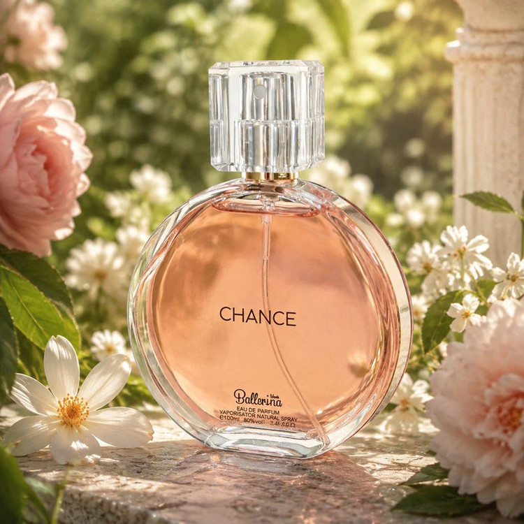 ادو پرفیوم زنانه بالرینا مدل Chance با رایحه شیرین و ملایم حجم 100 میلی لیتر