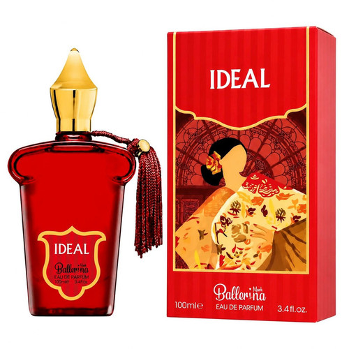 ادوپرفیوم زنانه بالرینا مدل IDEAL با رایحه گرم حجم 100 میلیلیتر